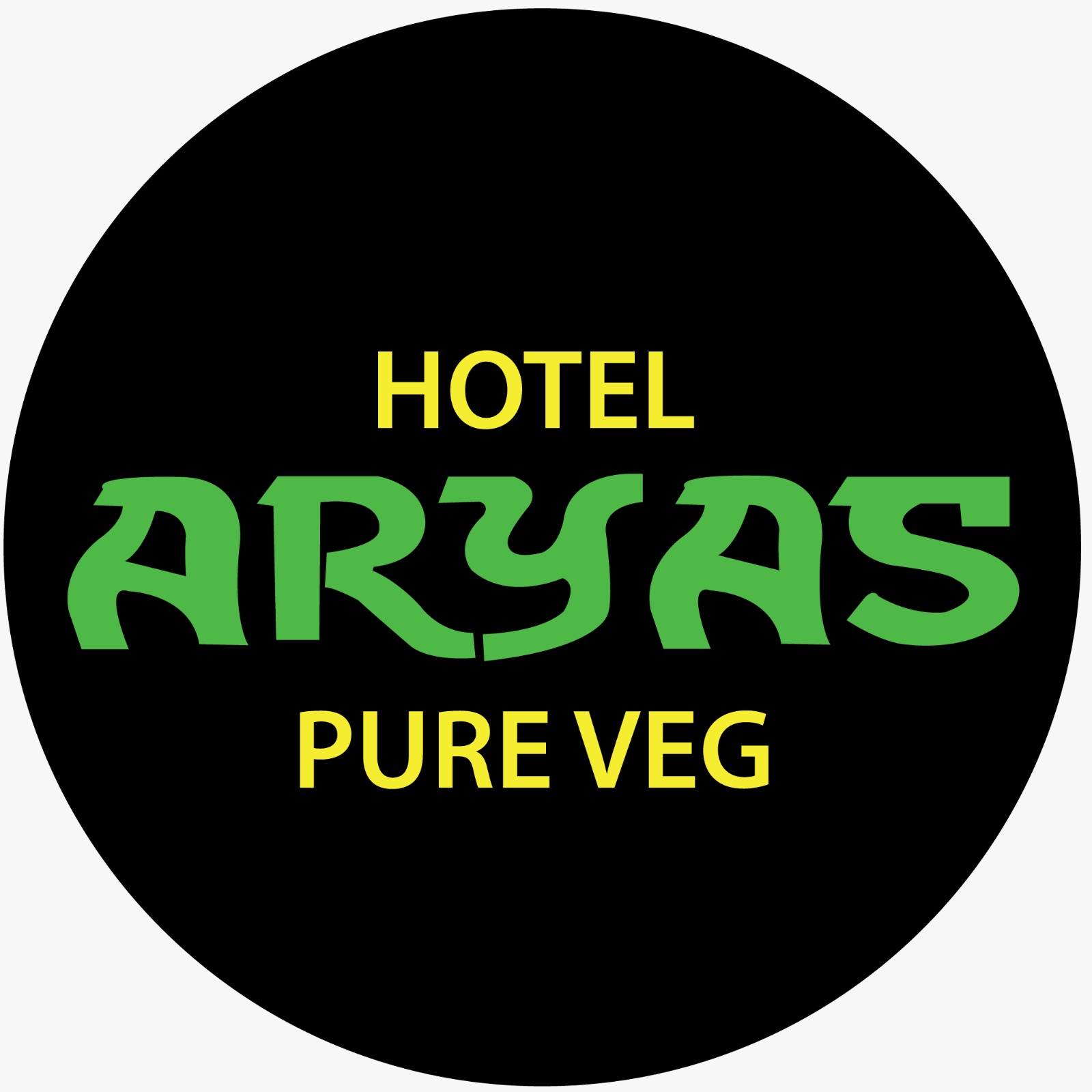 Aryas Pure Veg logo
